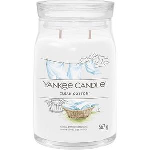 Ароматическая свеча Signature; Большая свеча длительного горения "Clean" Yankee Candle