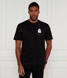 Футболка мужская Hugo Dicatiko с принтом на груди, черный