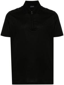 Футболка-поло с аппликацией логотипа Paul & Shark, черный