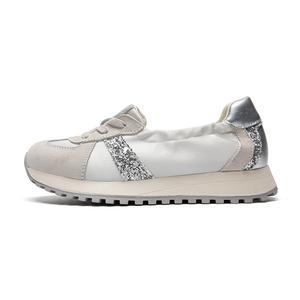 ZHR Женские низкие кэжуал кеды серебристые, цвет Silver