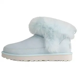 UGG Классические утепленные зимние ботинки Novelty для женщин Blue