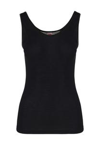 Майка с круглым вырезом и широкими бретелями -Con-Ta-, черный