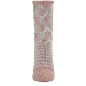 Женский свитер с кабельной вязкой, мягкий и уютный Memoi, Blush