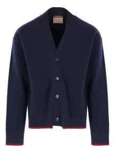 Кардиган с V-образным вырезом X Federico Curradi 10 Corso Como, синий