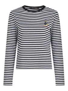 Футболка в полоску из коллаборации с Disney KARL LAGERFELD, белый