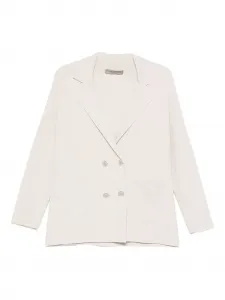 Двубортный пиджак D.Exterior, нейтральный