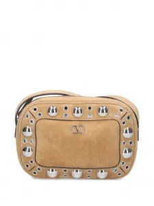 Сумка через плечо Nellcôte с заклепками VALENTINO GARAVANI, нейтральный