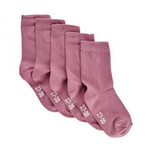 Носки Minymo Ankle Solid 5 Pack, фиолетовый