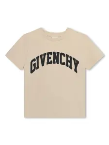 Футболка с логотипом Givenchy Kids, нейтральный