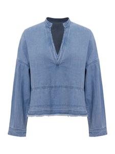 Imily Bela Блузка в синем дениме