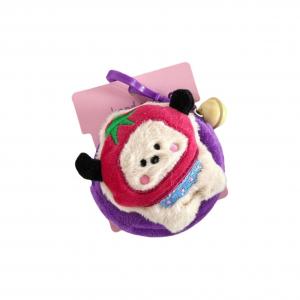 Игрушка-подвеска милый лягушонок щенок плюш 8 см AIQINGCAOZHILIAN(WANJU)