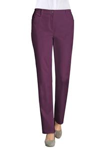 Брюки GOLDNER Baumwollhose ANNA, цвет aubergine