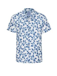 Рубашка Slim Fit на пуговицах DESOTO, синий/голубой