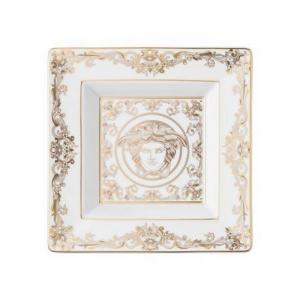 Rosenthal Versace Medusa Gala Gifts Тарелка 14 см Rosenthal meets Versace, белое золото