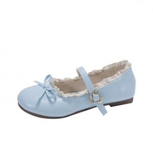 SHUMO Женские туфли Мэри Джейн на массивном каблуке - небесно-голубые, цвет Sky Blue