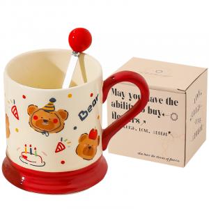 Наборы посуды KAWASIMAYA, Mug 400Ml+Stainless Steel Spoon