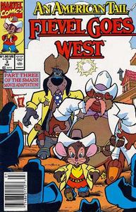 An American Tail: Fievel Goes West #3 (February 1992) (Marvel)