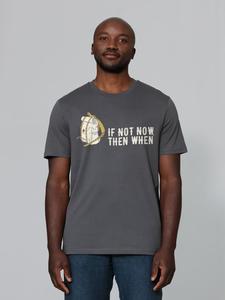 Футболка wat? Apparel T-Shirt If not now then when, серый
