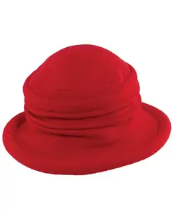 Женская складная шерстяная шляпа-клош Dorfman Pacific, красный