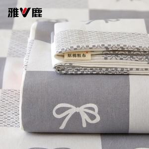 Yalu Простыня 120х230 см из грубого хлопка, всесезонная, цвет Butterfly Bow