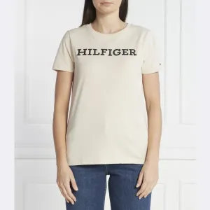 Футболка стандартного кроя Tommy Hilfiger, бежевый