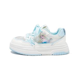 Нескользящие, противоударные, амортизирующие, износостойкие, дышащие, низкие повседневные кроссовки для детей Disney, белый/синий