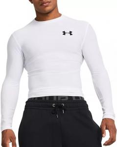 Мужская компрессионная рубашка с длинным рукавом Under Armour HeatGear OG, белый