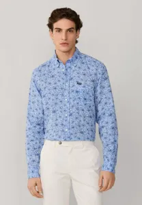 Футболка printli с изображением гибискуса Façonnable, Horizon Blue