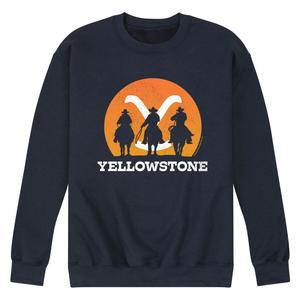Мужской свитшот Yellowstone Cowboy Sunset Licensed Character