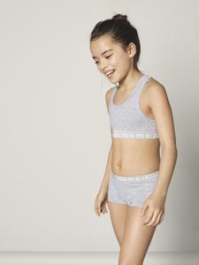 Трусы NKFHIPSTER 2 PACK Name it, цвет barely pink/grey melange