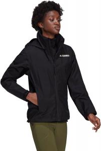 Женская куртка-дождевик Adidas Terrex Multi двухслойная, черный