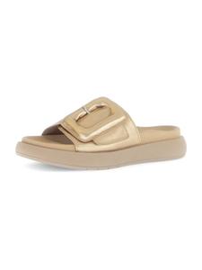 Gabor Классические золотые мюли