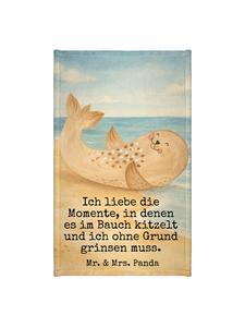 Mr. & Mrs. Panda Дизайн шезлонга с изображением тюля для полотенец и надписью белого цвета