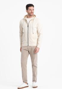 Толстовка на молнии Ombre, слоновая костьовый