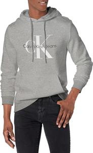 Мужская толстовка с монограммой и логотипом Calvin Klein, Heroic Grey Heather