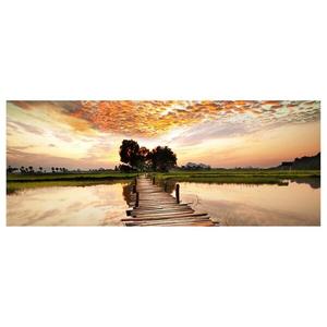 Картина на холсте A.S. Création Natur The Other Side цвет braun/beige