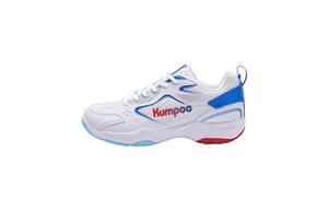 Кроссовки KUMPOO Badminton Shoes Unisex Low-top, черный/белый