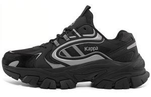 Массивные кроссовки Kappa унисекс, Black/Silver - 990