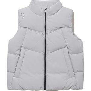 Детский жилет-пуховик DESCENTE, светло-серый
