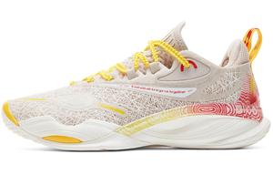 PEAK Кроссовки баскетбольные Sonic Boom 3.0 мужские низкие слоновая кость желтый, цвет Ivory Yellow