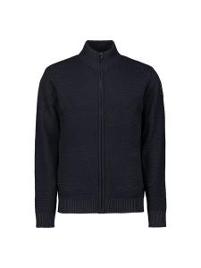 Вязаный кардиган No Excess, темно-синий