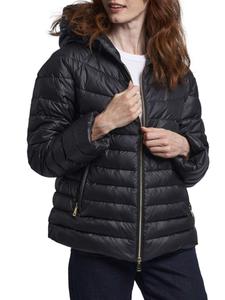 Пуховик с капюшоном Blue Duck, черный