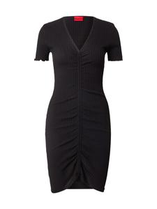 Вязаное платье HUGO Slisery, черный
