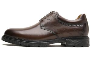 Туфли мужские с низким верхом цвета кофе S.T.Dupont, цвет Coffee