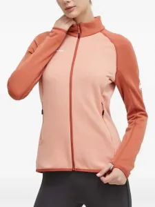 Спортивная куртка в стиле колор-блок Mammut, бежевый