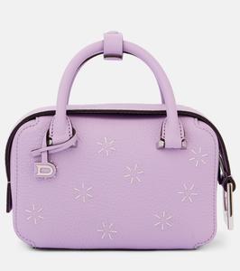 Сумка-тоут Flora Nano из искусственной кожи Cool Box Delvaux, Guimauve