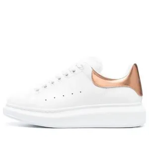 Кроссовки oversized sneakers 'white rose gold' Alexander Mcqueen, белый