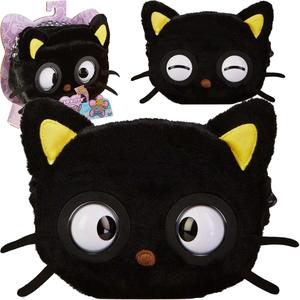 Кошелек для домашних животных Hello Kitty Chococat Интерактивный кошелек с глазами Cat Black Kitten Sound Spin Master