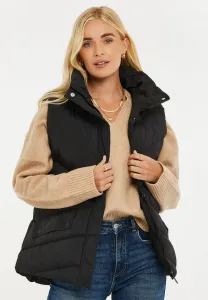 Стеганый жилет stepp hazzi Threadbare, Black