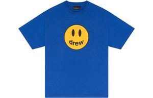 Футболка унисекс королевского синего цвета Drew House, синий
